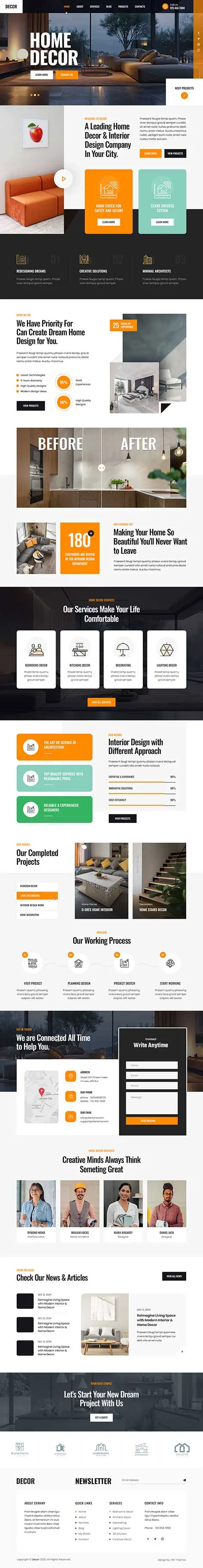 Decor WordPress theme