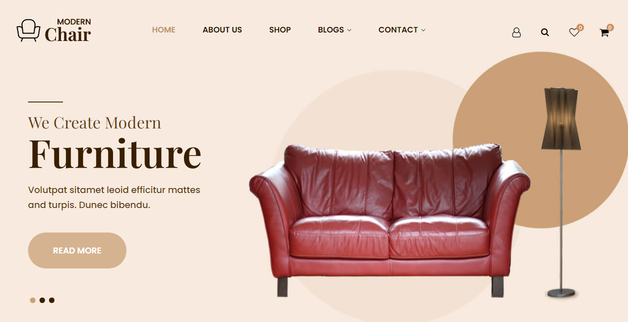 Furniture Store - Ecommerce WordPress Theme